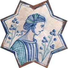 Scianna Borgo Medievale С000289455 Stella 2 Sisustus 21x21 cm, Italia, krakelointi - kuva 1 - kuva 1