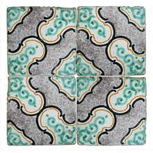 Scianna Maioliche Repro С000096228 PiastrelleMaiolicheRepro_012/D Decoración 30x30 cm, Italia, craquelado - foto 1 - foto 1