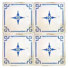 Scianna Maioliche Repro С000096283 PiastrelleMaiolicheRepro_067/D Decoración 30x30 cm, Italia, craquelado - foto 1 - foto 1