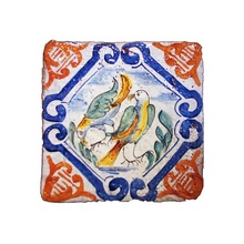 Scianna Maioliche Repro С000096275 PiastrelleMaiolicheRepro_059/D Decoración 30x30 cm, Italia, craquelado - foto 1 - foto 1
