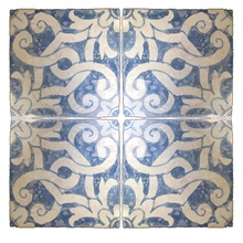 Scianna Maioliche Repro С000096296 PiastrelleMaiolicheRepro_080/D Decoración 30x30 cm, Italia, craquelado - foto 1 - foto 1