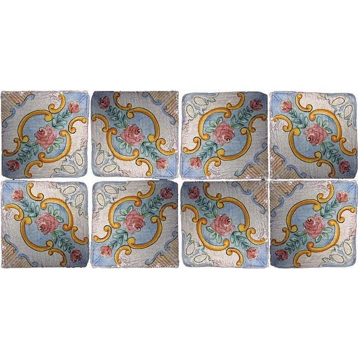 Scianna Maioliche Repro С000096220 PiastrelleMaiolicheRepro_004/D Decoração 30x30 cm, Itália, craquelê - foto 1 Scianna Maioliche Repro С000096220 PiastrelleMaiolicheRepro_004/D Decoração 30x30 cm, Itália, craquelê - foto 1