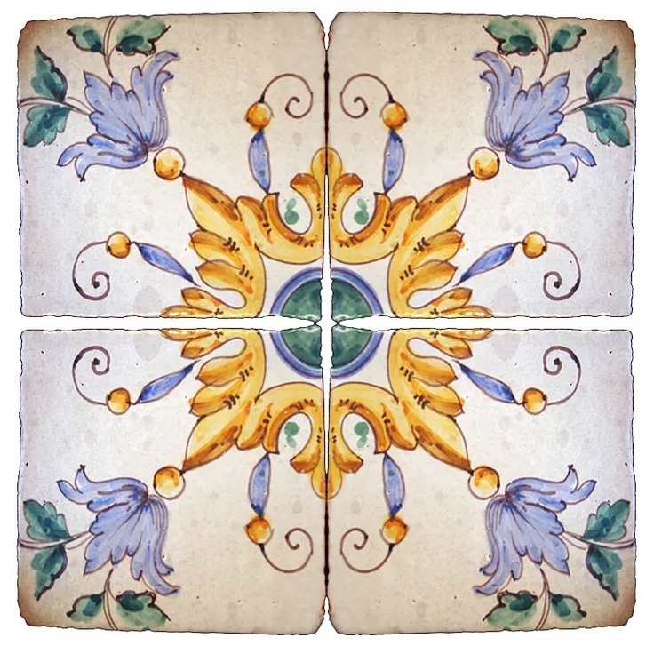 Scianna Maioliche Repro С000096278 PiastrelleMaiolicheRepro_062/D Декор 30x30 см, Италия, кракелюр - фото 1 Scianna Maioliche Repro С000096278 PiastrelleMaiolicheRepro_062/D Декор 30x30 см, Италия, кракелюр - фото 1