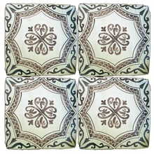Scianna Maioliche Repro С000096200 PiastrelleMaiolicheRepro_064/C Decoración 20x20 cm, Italia, craquelado - foto 1 - foto 1