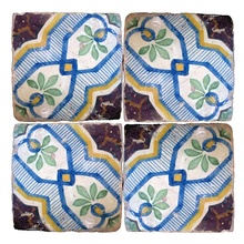 Scianna Maioliche Repro С000096205 PiastrelleMaiolicheRepro_069/C Decoración 20x20 cm, Italia, craquelado - foto 1 - foto 1