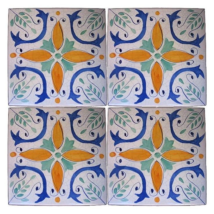 Scianna Maioliche Repro С000096185 PiastrelleMaiolicheRepro_049/C Decor 20x20 cm, Italy, crackle - photo 1 Scianna Maioliche Repro С000096185 PiastrelleMaiolicheRepro_049/C Decor 20x20 cm, Italy, crackle - photo 1