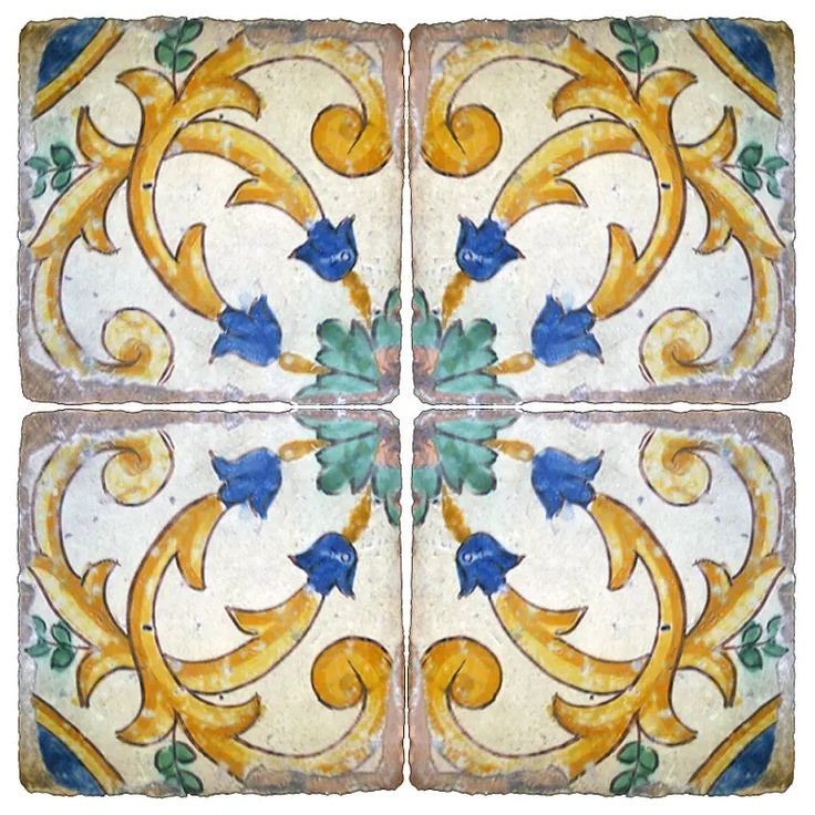 Scianna Maioliche Repro С000096208 PiastrelleMaiolicheRepro_072/C Декор 20x20 см, Италия, кракелюр - фото 1 Scianna Maioliche Repro С000096208 PiastrelleMaiolicheRepro_072/C Декор 20x20 см, Италия, кракелюр - фото 1