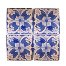 Scianna Maioliche Repro С000096146 PiastrelleMaiolicheRepro_010/C Decoración 20x20 cm, Italia, craquelado - foto 1 - foto 1