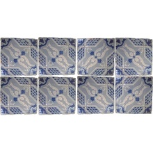 Scianna Maioliche Repro С000096155 PiastrelleMaiolicheRepro_019/C Decoración 20x20 cm, Italia, craquelado - foto 1 - foto 1