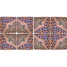 Scianna Maioliche Repro С000096083 PiastrelleMaiolicheRepro_027/B Decoración 15x15 cm, Italia, craquelado - foto 1 - foto 1