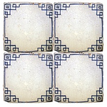 Scianna Maioliche Repro С000096122 PiastrelleMaiolicheRepro_066/B Decoración 15x15 cm, Italia, craquelado - foto 1 - foto 1