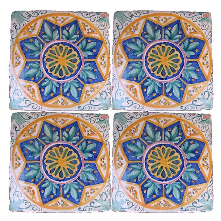 Scianna Maioliche Repro С000096093 PiastrelleMaiolicheRepro_037/B Decor 15x15 cm, Italy, crackle - photo 1 Scianna Maioliche Repro С000096093 PiastrelleMaiolicheRepro_037/B Decor 15x15 cm, Italy, crackle - photo 1