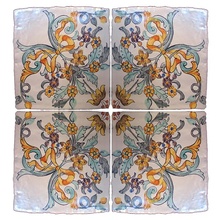 Scianna Maioliche Repro С000096135 PiastrelleMaiolicheRepro_079/B Decoración 15x15 cm, Italia, craquelado - foto 1 - foto 1