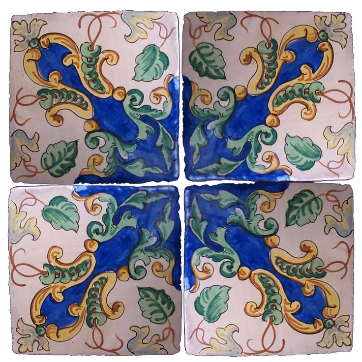 Scianna Maioliche Repro С000096071 PiastrelleMaiolicheRepro_015/B Decor 15x15 cm, Italy, crackle - photo 1 Scianna Maioliche Repro С000096071 PiastrelleMaiolicheRepro_015/B Decor 15x15 cm, Italy, crackle - photo 1