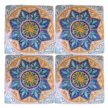Scianna Maioliche Repro С000096013 PiastrelleMaiolicheRepro_037/A Decoración 10x10 cm, Italia, craquelado - foto 1 - foto 1