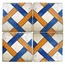 Scianna Maioliche Repro С000096033 PiastrelleMaiolicheRepro_057/A Dekor 10x10 cm, Italien, krakelering - foto 1 Scianna Maioliche Repro С000096033 PiastrelleMaiolicheRepro_057/A Dekor 10x10 cm, Italien, krakelering - foto 1