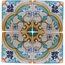 Scianna Maioliche Repro С000096005 PiastrelleMaiolicheRepro_029/A Décor 10x10 cm, Italie, craquelure - photo 1 Scianna Maioliche Repro С000096005 PiastrelleMaiolicheRepro_029/A Décor 10x10 cm, Italie, craquelure - photo 1