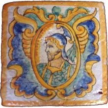 Scianna Medievali Repro С000096350 PiastrelleMedievaliRepro_008/D Dekor 30x30 cm, Italien, krakelering - foto 1 - foto 1