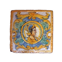Scianna Medievali Repro С000096340 PiastrelleMedievaliRepro_013/C Dekor 20x20 cm, Italien, krakelering - foto 1 - foto 1