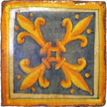 Scianna Medievali Repro С000096338 PiastrelleMedievaliRepro_011/C Dekor 20x20 cm, Italien, krakelering - foto 1 - foto 1