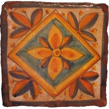 Scianna Medievali Repro С000096324 PiastrelleMedievaliRepro_012/B Dekor 15x15 cm, Italien, krakelering - foto 1 - foto 1