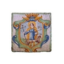 Scianna Medievali Repro С000096312 PiastrelleMedievaliRepro_015/A Dekor 10x10 cm, Italien, krakelering - foto 1 - foto 1
