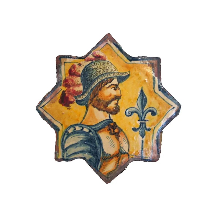 Scianna Stelle С000096487 Stelle_004/A Decor 22x22 cm, Italy, terracotta look - photo 1 Scianna Stelle С000096487 Stelle_004/A Decor 22x22 cm, Italy, terracotta look - photo 1