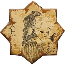 Scianna Terre Normanne С000255911 Stellarium_04 Sisustus 21x21 cm, Italia, krakelointi - kuva 1 - kuva 1