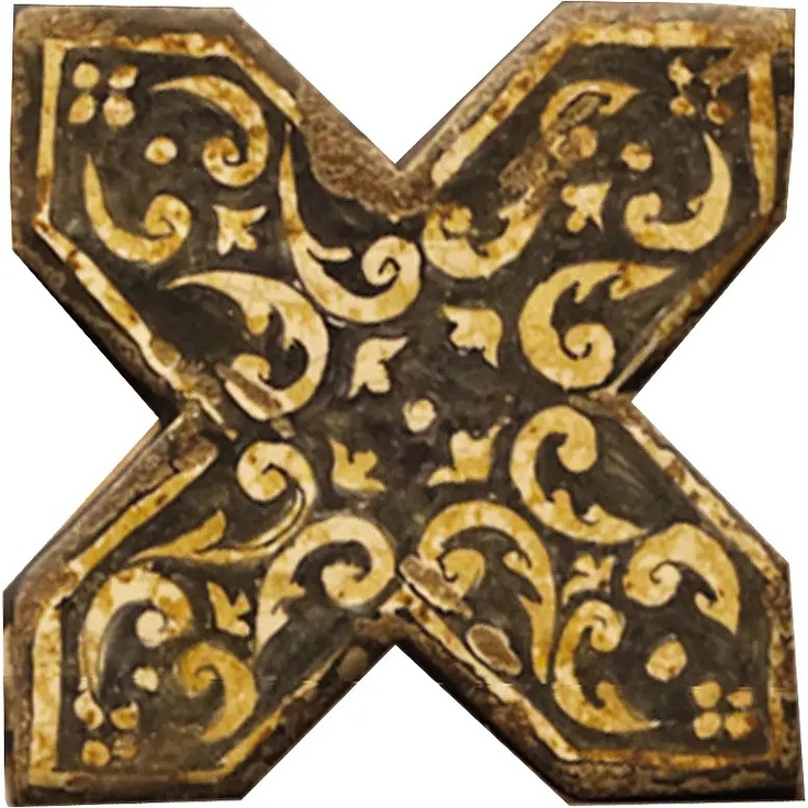 Scianna Terre Normanne С000255915 Rosacroce_03 Decoração 15x15 cm, Itália, craquelê - foto 1 Scianna Terre Normanne С000255915 Rosacroce_03 Decoração 15x15 cm, Itália, craquelê - foto 1