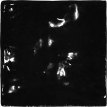 Self Crayon С000525466 ccr-015_CrayonBlackGlossy13*13 wall tile 13x13 cm, Italy, monochrome - photo 1 - photo 1