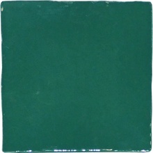 Self Crayon С000525460 ccr-009_CrayonMarineGreenGlossy13*13 wall tile 13x13 cm, Italy, monochrome - photo 1 - photo 1