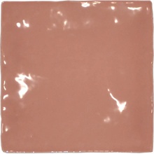 Self Crayon С000525456 ccr-005_CrayonTuscanyRedGlossy13*13 wall tile 13x13 cm, Italy, monochrome - photo 1 - photo 1