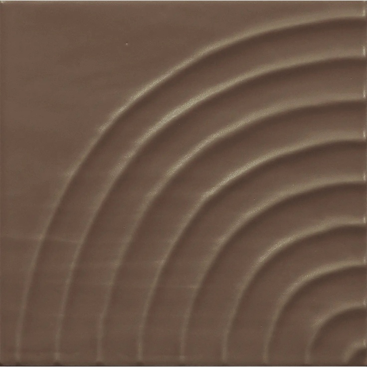 Self Flow С000609181 1212SEFLRECHM_FlowChocoReelMatt12,5*12,5 wall tile 12,5x12,5 cm, Italy, monochrome - photo 1 Self Flow С000609181 1212SEFLRECHM_FlowChocoReelMatt12,5*12,5 wall tile 12,5x12,5 cm, Italy, monochrome - photo 1