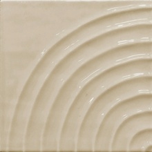 Self Flow С000609182 1212SEFLRECRGL_FlowCreamReelGlossy12,5*12,5 azulejo de parede 12,5x12,5 cm, Itália, monocromático - foto 1 - foto 1