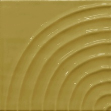 Self Flow С000609186 1212SEFLREMUGL_FlowMustardReelGlossy12,5*12,5 azulejo de parede 12,5x12,5 cm, Itália, monocromático - foto 1 - foto 1