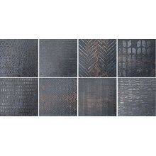 Serenissima Costruire С000461819 1062873_LamieraMixS/8Nero25X25 Dekor 25x25 cm, Italien, metal-look - foto 1 - foto 1