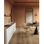 Serenissima I Roveri 10x40, glazed porcelain stoneware, Italy, wood look - interior photo 8