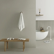 Settecento Aguas 45x90, glazed porcelain stoneware, Italy, monochrome - interior photo 1 - 3 Settecento Aguas 45x90, glazed porcelain stoneware, Italy, monochrome - interior photo 1 - photo 3