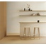Settecento Aguas 45x90, glazed porcelain stoneware, Italy, monochrome - interior photo 11