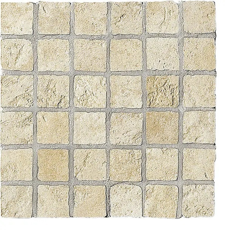 Settecento Azteca С000065530 B6525-_Mosaico5x5avoriosurete Mozaika 32,7x32,7 cm, Itálie, další druhy kamene - fotografie 1 Settecento Azteca С000065530 B6525-_Mosaico5x5avoriosurete Mozaika 32,7x32,7 cm, Itálie, další druhy kamene - fotografie 1