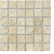 Settecento Azteca С000065530 B6525-_Mosaico5x5avoriosurete Mozaïek 32,7x32,7 cm, Italië, andere soorten steen - foto 1 - foto 1