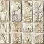 Settecento Azteca С000065653 B6032-_Decoroseteznabavorio5x5e5x1012pz Mosaic 20x20 cm, Italy, other types of stone - photo 1 Settecento Azteca С000065653 B6032-_Decoroseteznabavorio5x5e5x1012pz Mosaic 20x20 cm, Italy, other types of stone - photo 1