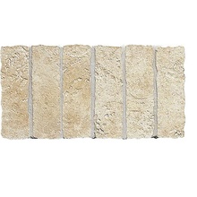 Settecento Azteca С000065529 B6524-_Grecamosaicoavoriosurete Mozaïek 16,3x32,7 cm, Italië, andere soorten steen - foto 1 - foto 1