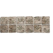 Settecento Azteca С000065646 B6005-_Fasciaebsuretebruno Mozaïek 10x32,7 cm, Italië, andere soorten steen - foto 1 - foto 1