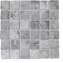 Settecento Azteca С000065570 B6555-_Mosaico5x5grigiosurete Mozaïek 32,7x32,7 cm, Italië, andere soorten steen - foto 1 - foto 1