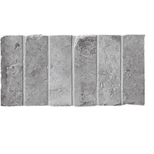 Settecento Azteca С000065573 B6554-_Grecamosaicogrigiosurete Mozaïek 16,3x32,7 cm, Italië, andere soorten steen - foto 1 - foto 1