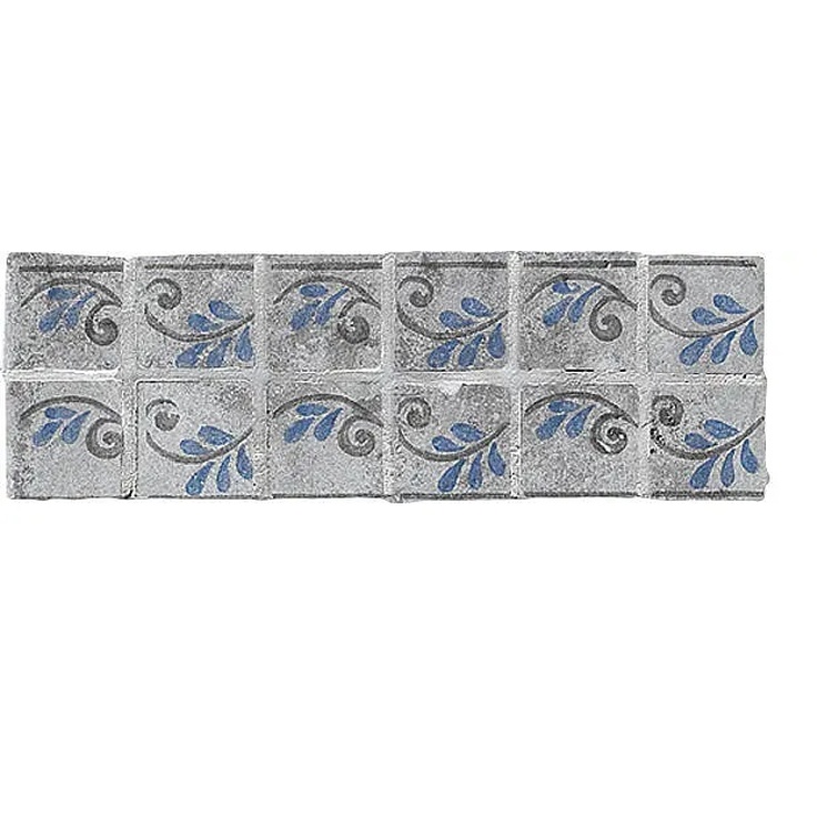 Settecento Azteca С000065665 B6009-_Fasciaebsuretegrigio Mozaika 10x32,7 cm, Itálie, další druhy kamene - fotografie 1 Settecento Azteca С000065665 B6009-_Fasciaebsuretegrigio Mozaika 10x32,7 cm, Itálie, další druhy kamene - fotografie 1