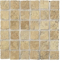 Settecento Azteca С000065597 B6505-_Mosaico5x5sabbiasurete Mozaïek 32,7x32,7 cm, Italië, andere soorten steen - foto 1 - foto 1