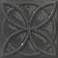 Settecento Chelsea С000266538 305M4-_DecoroCircusChelseaCharcoal_15*15 Decor 15x15 cm, Italy - photo 1