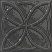 Settecento Chelsea С000266538 305M4-_DecoroCircusChelseaCharcoal_15*15 Sisustus 15x15 cm, Italia - kuva 1 - kuva 1